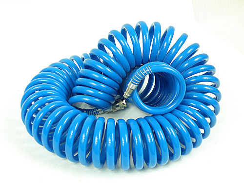 Пневматичен спираловиден маркуч 10 м, 8 bar, 12x8 mm