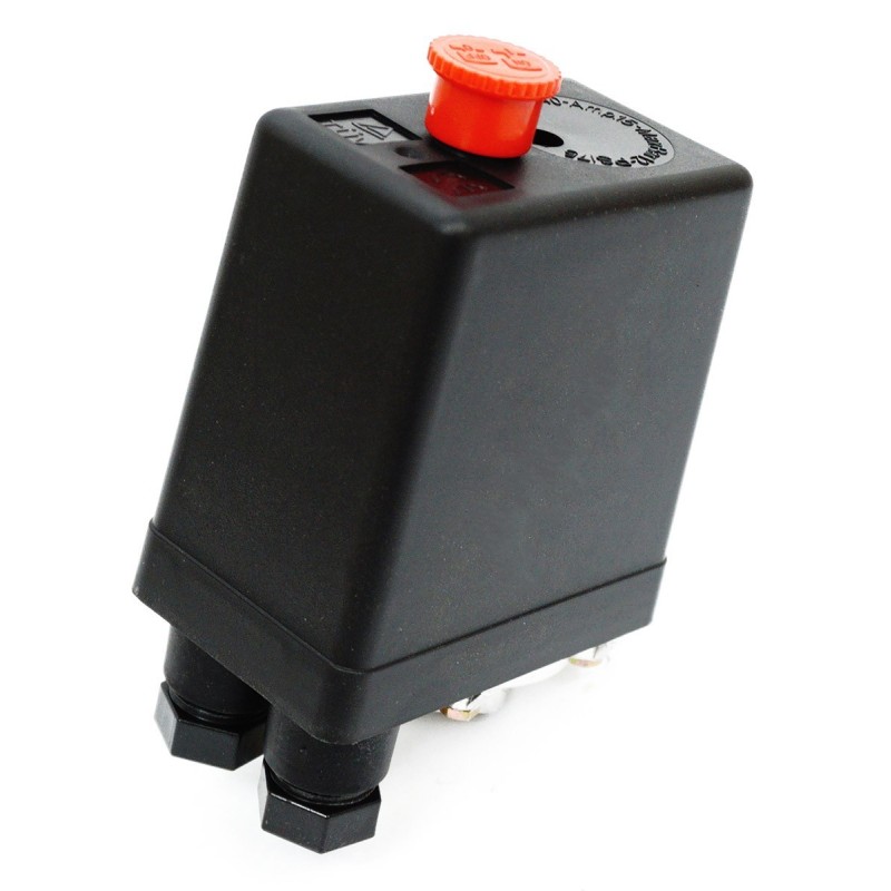  Пресостат монофазен за компресор 230V, 12 бара, 1/4"