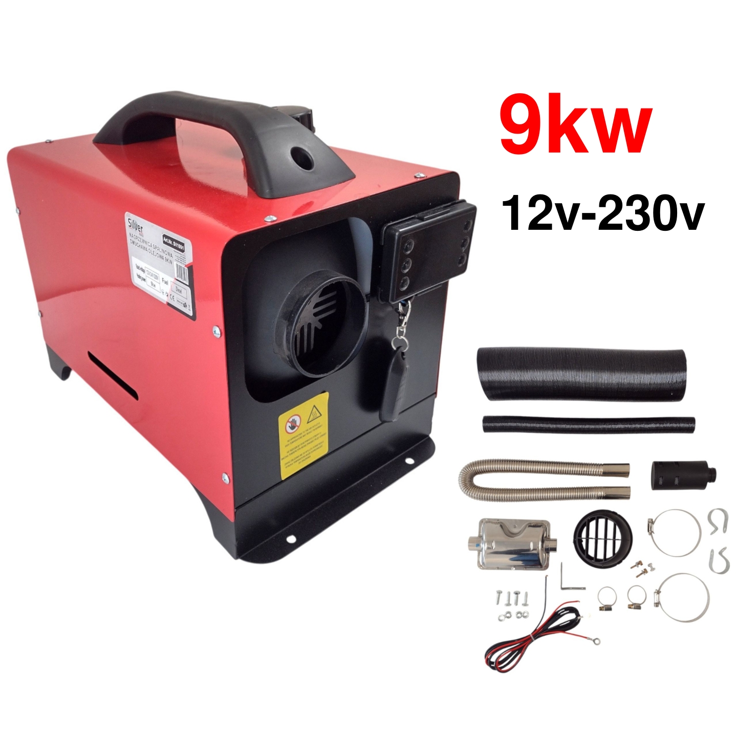 Преносима суха дизелова печка 9kW, 12V-230V, автоинструменти, авто инструменти, avoinstrumenti, avto instrumenti